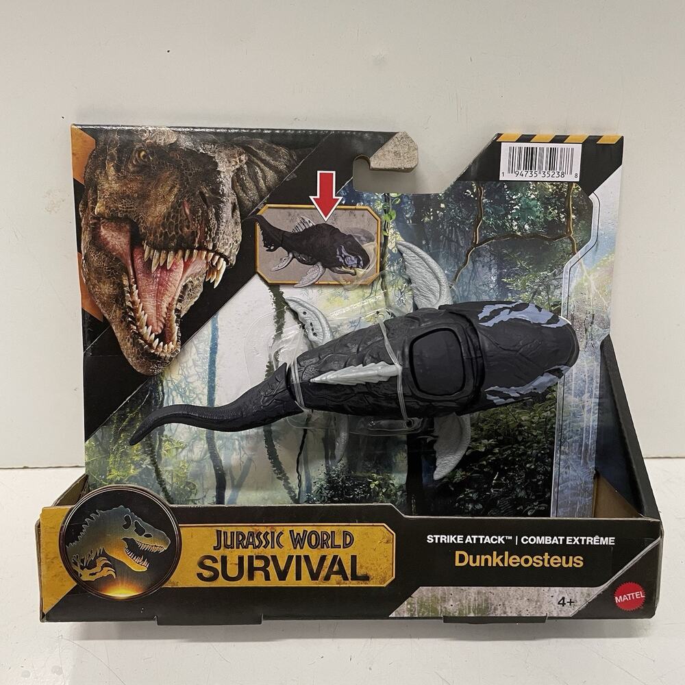 Jurassic World Survival Strike Attack Dunkleosteus Action Figure NEW 2026